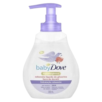 SABONETE LIQ DOVE BABY 200ML HORA DORMIR