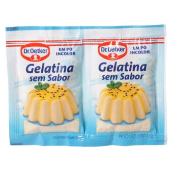 Gelatina Dr. Oetker Branca Sem Sabor 24G