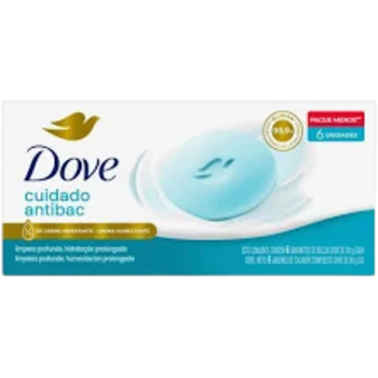 SABONETE DOVE 90G 6UN PELE SENSIVEL
