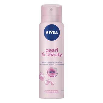 Desodorante Feminino Antitranspirante Nivea Pearl & Beauty Embalagem Aerosol 92G