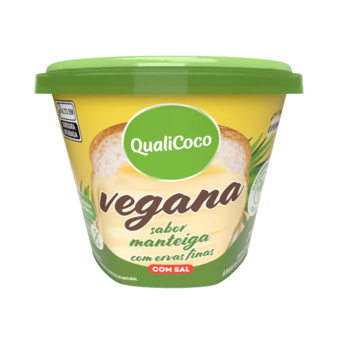 MANTEIGA COCO QUALICOCO VEG 200G ERVAS FINAS