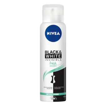 Desod. Nivea Aero 150 Ml Black&White Erva Doce Fem.