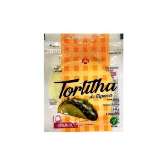 TORTILHA TAPIOCA IQI S/ GLUTEN 240G TRAD