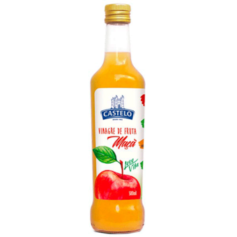 Vinagre De Maça Sem Conservante Castelo 500Ml