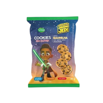 BISC COOKIE VITAO DISNEY S/GLUT 60G BAUNILHA