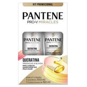 SH PANTENE 300ML+COND 150ML. QUERATINA