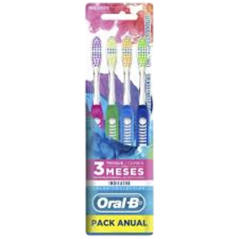 ESCOVA DENT ORAL-B 4UN MACIA SUAVE 35