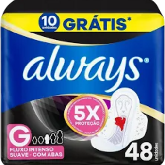 ABS ALWAYS NOT 48UN SUAVE TAM G