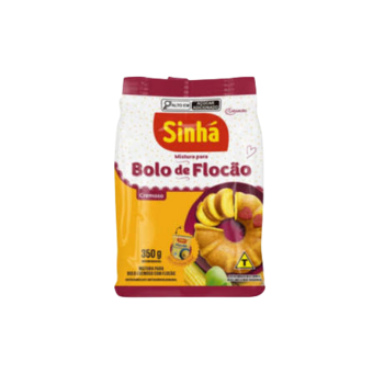 MIST BOLO SINHA 350G CREM C/FLOCAO