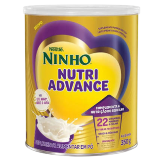 SUP ALIM NINHO NUTRI ADVANCE 350G BAUNILHA