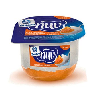 Creme Quark Batavo Nuv Damasco 100G