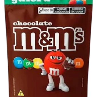 CHOC M&M 132G AMENDOIM AO LEITE