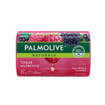 SABONETE PALMOLIVE NATURALS 85G 3UN FRAMB/AMORA