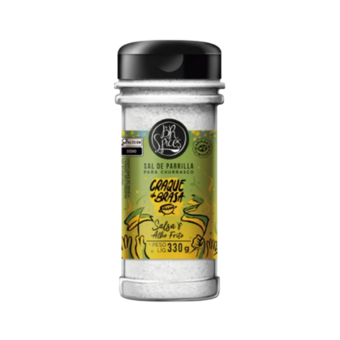SAL PARRILLA BR SPICES 330KG ALHO FRITO/SALSA