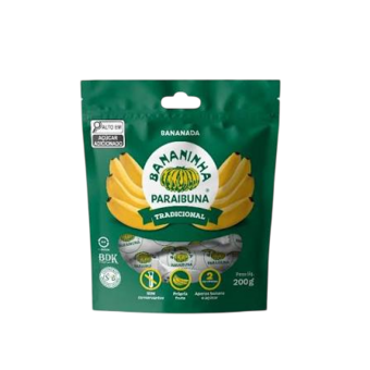 DOCE BANANINHA PARAIBUNA 200G TRAD