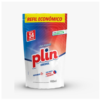 LAVA ROUPA LIQUIDO PLIN REF BLUE 900ML 
