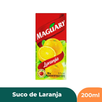 SUCO MAGUARY TP 200ML LARANJA