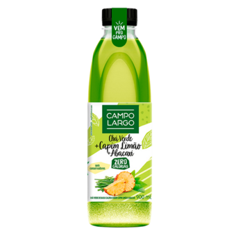 CHA CAMPO L ZERO PET 900ML CAPIM/LIMAO/ABA
