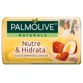 Sabonete Palmolive Naturals Hidratação Lanolina 85G