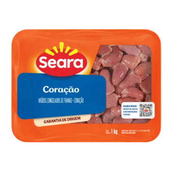 CORACAO FRANGO SEARA CONG BD 1KG