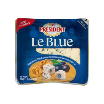 QUEIJO AZUL PRESIDENT 100G LE BLUE