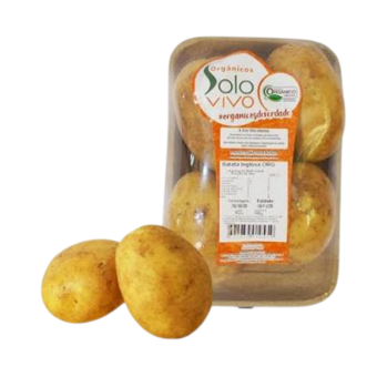 BATATA INGLESA SOLO VIVO ORG 600G