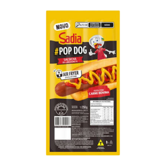 SALSICHA SADIA POP DOG 250G