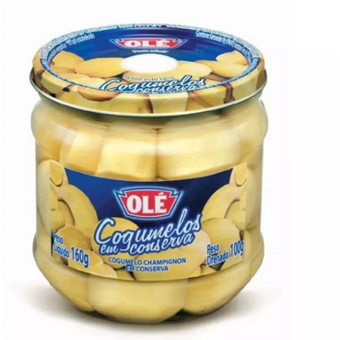 Cogumelo Ole Inteiro Vidro 100G