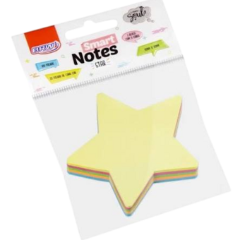 BLOCO NOTA BRW 70X70MM 100F ESTRELA