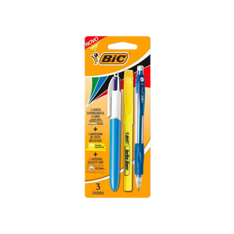 KIT UNIVERSITÁRIO BIC CANET/MARC/LAP 3UN