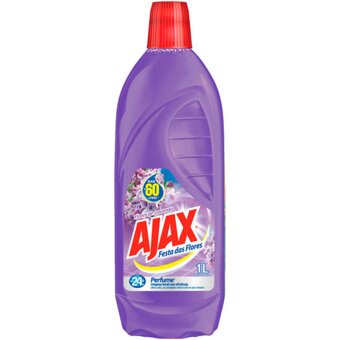 Limpador Perfumado Ajax Festa Das Flores Lavanda 1L