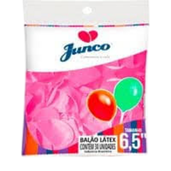 BALAO JUNCO LISO N.9 25UN PINK
