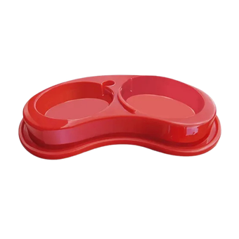 COMEDOURO PLAST FURACÃO PET JOY DUPLO ANTI-FORM 600ML