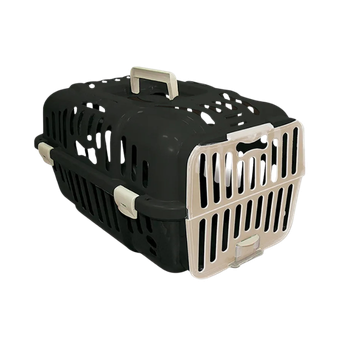CAIXA DE TRANSPORTE FURACAO PET N2 BLACK