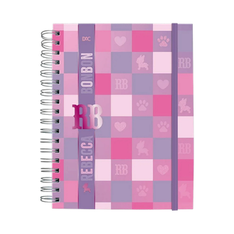 CADERNO DAC SMART REBECCA BOMBON 80F