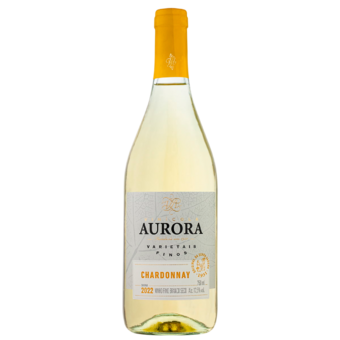 VINHO NAC AURORA VAR 750ML BCO CHARDONNAY