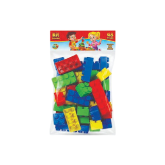 BRINQ GGB KIT BLOCOS 48PCS