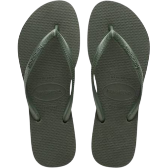 SAND HAVAIANAS SLIM GLOSS VDE OLIV 37/8