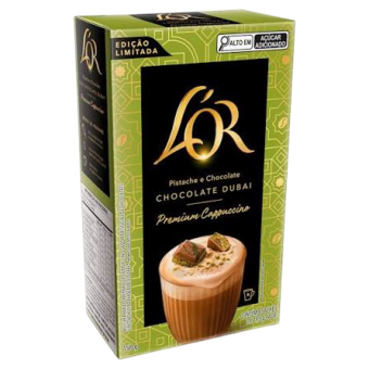 CAPPUC L'OR 156G CHOC/PISTACHE