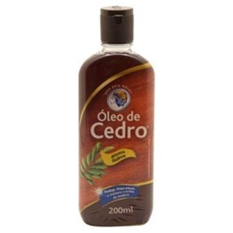 Óleo De Cedro King Suave Embalagem 200Ml
