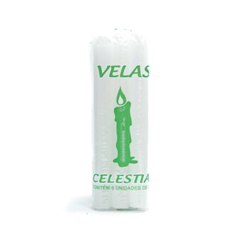 Vela Celestial Tamanho M 6 Unidades