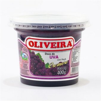 Doce De Uva Oliveira Embalagem 400G