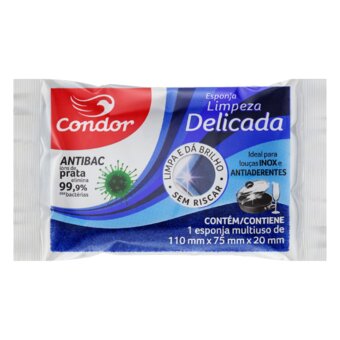 Esponja Condor Sem Riscos Ref 1532 Embalagem 1 Unidade
