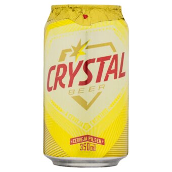 Cerveja Crystal Beer Lata 350Ml