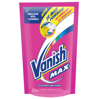 Alvejante Vanish Max Sem Cloro Refil 500Ml