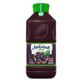 Suco Pronto Natural One Uva E Maçã Garrafa 1,5L