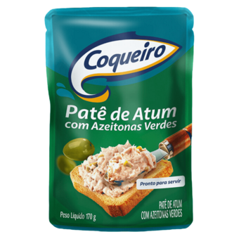 Patê De Atum Com Azeitona Coqueiro 170G