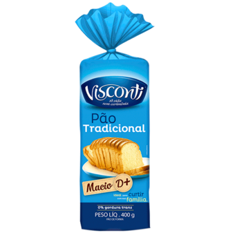 Pão De Forma Visconti Tradicional 400G