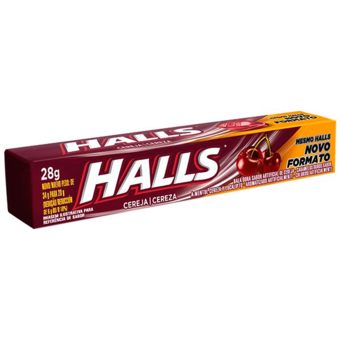 Bala Cereja Halls 28G