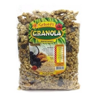 Granola Artesanal Gran-Pic Com Banana Embalagem 1Kg